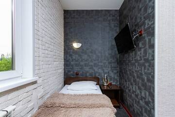 Фото номера Twin  Standart (Стандарт с двумя кроватями) Отель Western Hotel г. Шерегеш 4