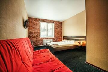 Фото номера Double Superior (Комфорт + с двуспальной кроватью) Отель Western Hotel г. Шерегеш 14